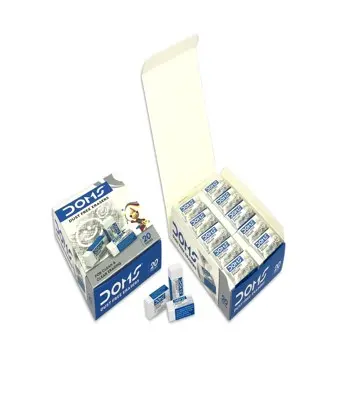 Doms White Eraser Box – 20 Pieces