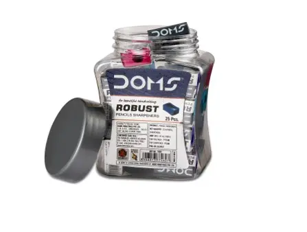 Doms ROBUST Sharpener Jar – 25 Pieces
