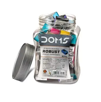Doms ROBUST Sharpener Jar – 60 Pieces