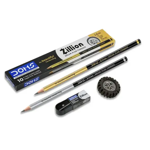 Doms Zillion Pencil Box – 12 Pencils
