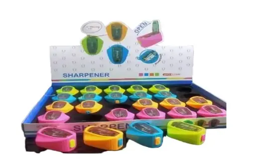 Yalong Plastic 2-Hole Pencil Sharpener
