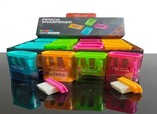 Yalong 2-Hole Sharpener with Eraser & Mirror
