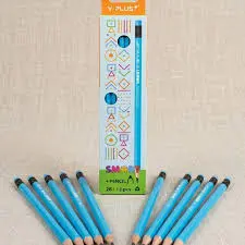 Y-Plus SMART 2B Pencil with Eraser Blue - Box of 12 PX250300