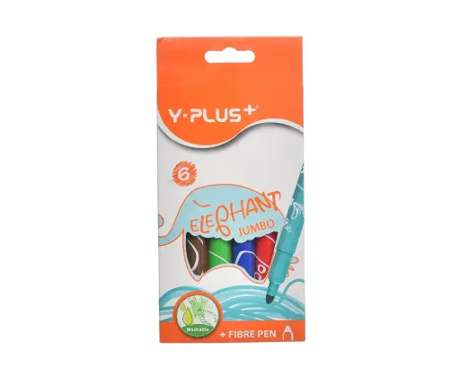 فلوماستر Y-Plus SMART جامبو 6 ألوان FP250300