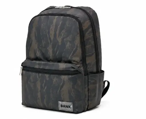 BANK Backpack Black/Brown 4-1BR