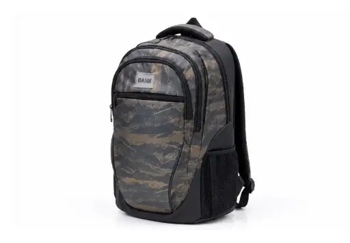 BANK Backpack Black/Brown 4-2BR