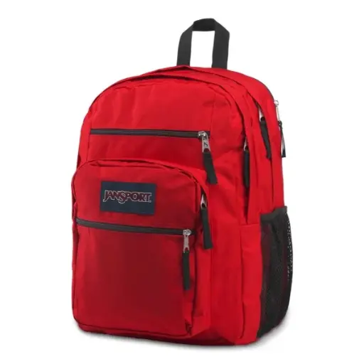 شنطة ظهر JANSPORT بيج ستودنت أحمر 