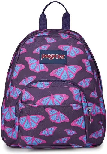 JANSPORT Half Pint Flutter Purple Backpack