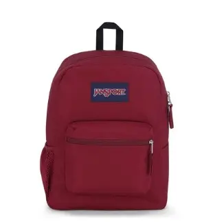 شنطة ظهر JANSPORT كروس تاون أحمر