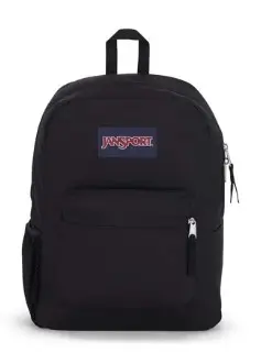 JANSPORT Cross Town Plus Black Backpack