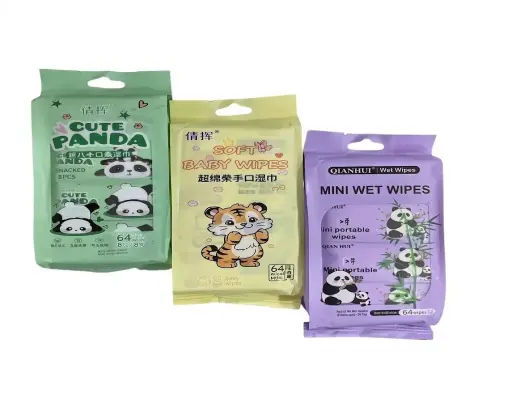 Imported Wet Wipes – Pack of 8 Pieces