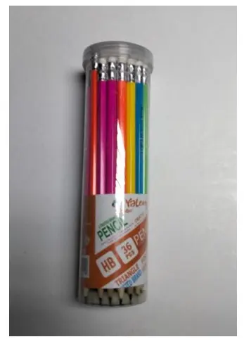 علبة أقلام رصاص Yalong باستيكة - 36 قلم YL-102