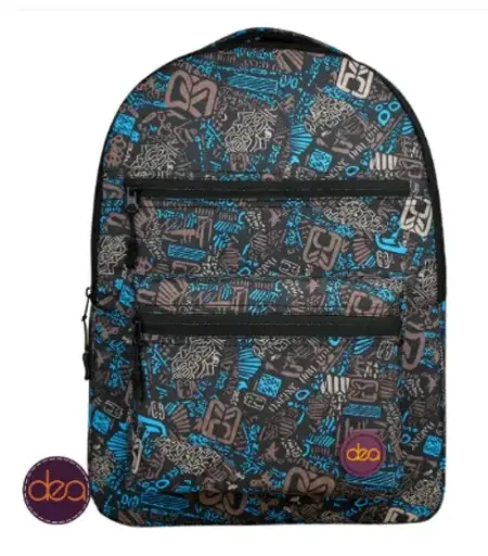 DEA DREAM 18-Inch School Backpack - Grey