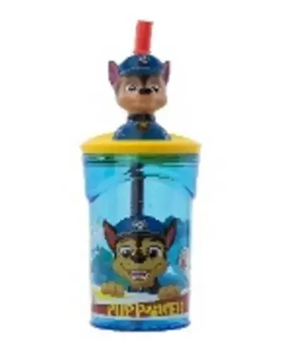 STOR 3D Figurine Tumbler Kids Water Bottle 360 ml - Paw Patrol