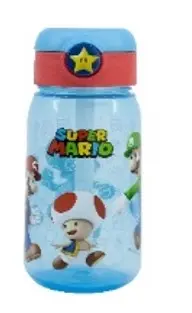 زجاجة مياه أطفال STOR Active Canteen سعة 510 مل - Super Mario