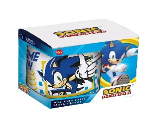 مج سيراميك STOR سعة 11 أونصة في علبة هدايا - Sonic