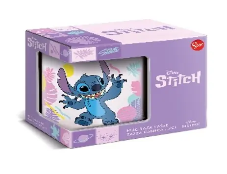 مج سيراميك STOR سعة 11 أونصة في علبة هدايا - Stitch