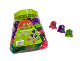 Jar Pencil Sharpener Luxury Imported 40 Piece Shapes
