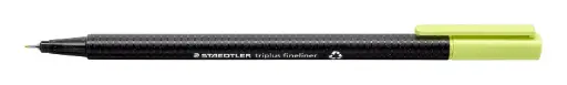 قلم تحديد دقيق ستدلر Triplus 0.3 مم أخضر ليموني