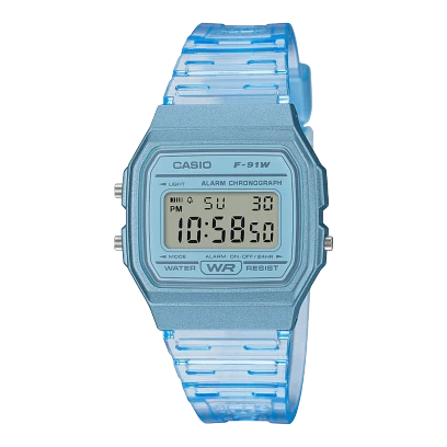 Casio Watch Resin Band , F-91WS-2DF