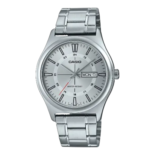 Casio Watch Stainless Steel Triple-fold Clasp Band , MTP-V006D-7CUDF