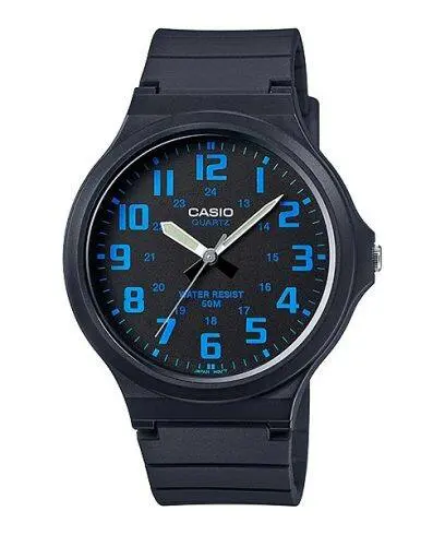 Casio Watch Resin Band , MW-240-2BVDF