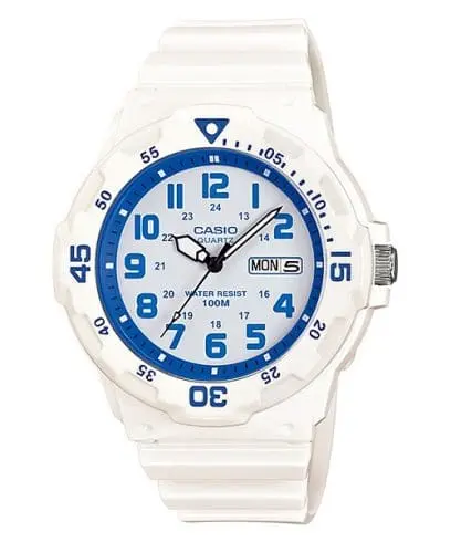 Casio Watch Resin Band , MRW-200HC-7B2VDF