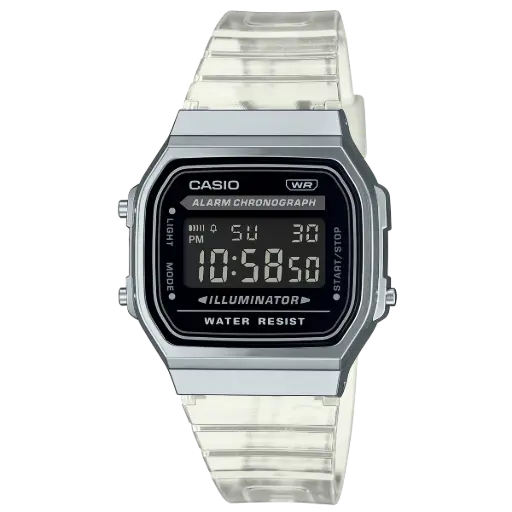Casio Watch Resin Band , A168XES-1BDF