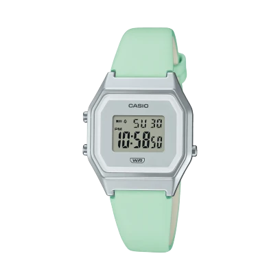 Casio Watch Genuine Leather Band , LA680WEL-3DF