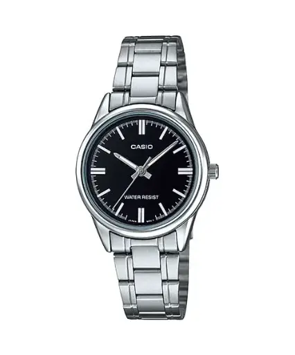 Casio Watch Stainless Steel 
Triple-fold Clasp Band , LTP-V005D-1AUDF