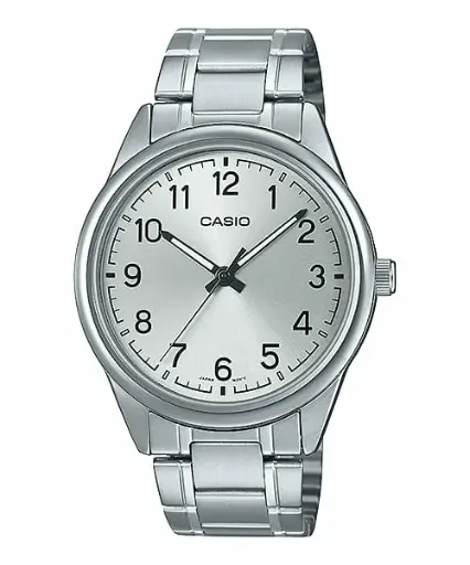 Casio Watch Stainless Steel 
Triple-fold Clasp Band , MTP-V005D-7B4UDF