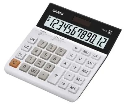 Casio  Practical Calculator , dh-12-we-w-dp