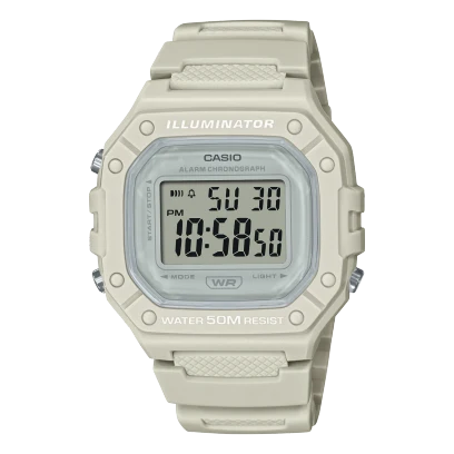 Casio Watch Resin Band , W-218HC-8AVDF