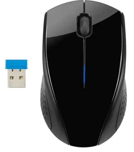 HP 220 Wireless Mouse - Black - PN3FV66AA
