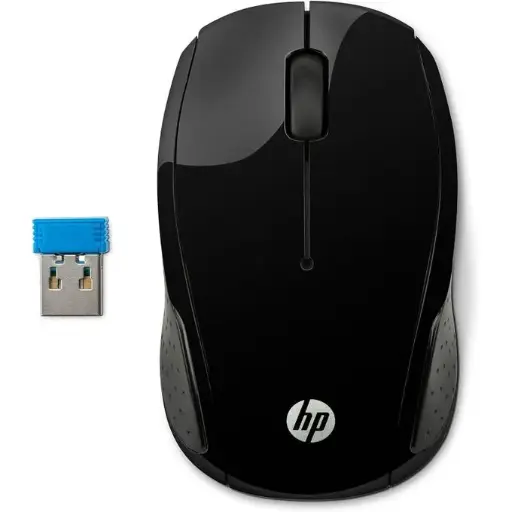 HP 200 Wireless Mouse - Black - PNX6W31AA