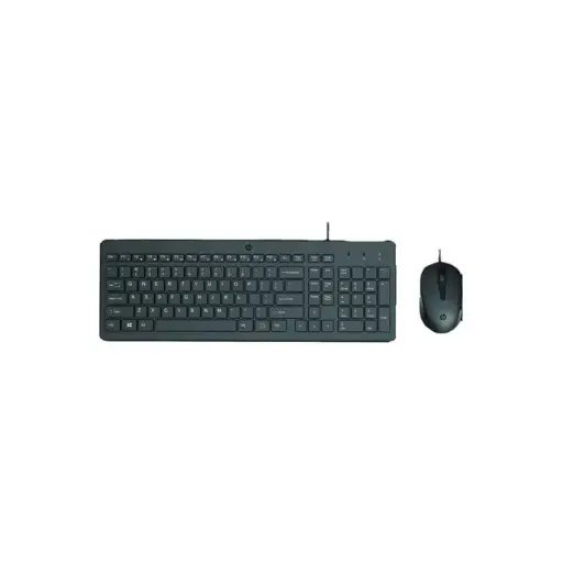 HP 150 Wired Keyboard and Mouse Combo - 240J7AA#ABV