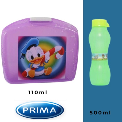 Prima Lunch Box 110 with Small Water Bottle