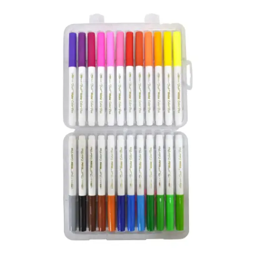 Lux 24-Color Felt Tip Marker Set – Vacuum Pack