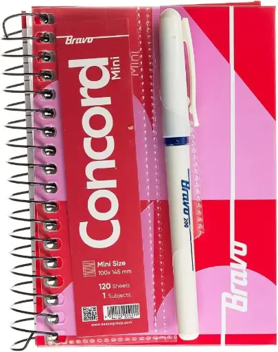 Bravo Notebook Mini 120 Sheets