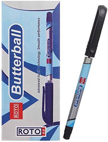 Roto 12-Piece Pen Set Box Roto Peter Ball Black