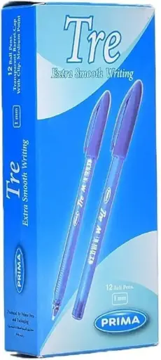 Prima Tre Ballpoint Pens, Box of 12 Pieces